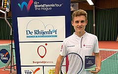 Tennis-Nachwuchstalent Flynn Tjark Baumert gewinnt seinen ersten Titel bei ITF-Turnier