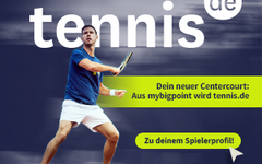 mybigpoint wird zu tennis.de – eingeschränkte Nutzung ab Mitte Mai