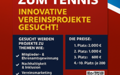 Prämierung innovativer Vereinsprojekte